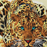 белоснежка 088-st-s алмазная мозаика 30 х 30 см "леопард" 