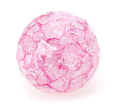 бусины "паутинка" шар граненый 20 мм (розовый)