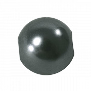 бусины пластик "жемчуг" шар 10 мм (т.серый) 29