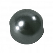 бусины пластик "жемчуг" шар 12 мм (т.серый) 29