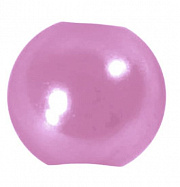 бусины пластик "жемчуг" шар 16 мм (розово-сиреневый) 28