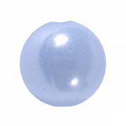 бусины пластик "жемчуг" шар  8 мм (св.голубой) а 26