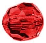 бусины "прозрачные граненые" шар 16 мм (бордовый) ad 47