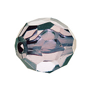бусины "прозрачные граненые" шар 16 мм (т.серый) ad 25