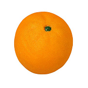 декоративные фрукты "апельсин", 80 мм д 78 мм (оранжевый)