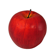 декоративные фрукты "яблоко", 70 мм д 80 мм (красный)