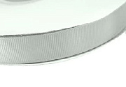 лента репсовая 1/2д (12 мм) (серебро) 66 (02)