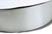 лента репсовая 1,5д (38 мм) (серебро) 200