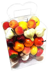 набор декоративных фруктов dmo в коробочке 125 х 145 мм "ассорти №2"