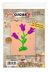набор для творчества oscar аппликация "цветы" (210 х 297 мм)