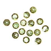 пайетки "круг" металлизированные 7 мм (св.зеленый) 249
