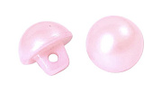 пуговица "жемчуг" 10 мм на ножке (св.розовый)