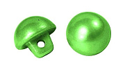 пуговица "жемчуг" 10 мм на ножке (зеленый)