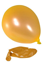 шары воздушные "латекс" перламутровые (золото)