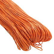 шнур вощеный 1,1 мм (оранжевый) 158 (с523)