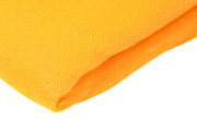 ткань флис однотонный 180 г/ кв.м (св.оранжевый) 35, ш.= 160 см