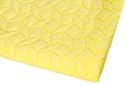 ткань трикотаж стеганый "мозаика" арт.xh478 (лимонный), ш.= 165 см