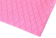 ткань трикотаж стеганый "ромбы большие" арт.xh474 (розовый), ш.= 165 см