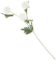 цветок декоративный "одуванчик" 720 мм (белый)