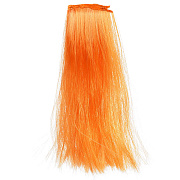 волосы прямые трессы для игрушек h=250-280 мм, l=470-500 мм (оранжевый) рc21