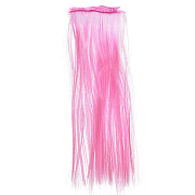 волосы прямые трессы для игрушек h=250-280 мм, l=470-500 мм (розовый) рc28