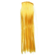 волосы прямые трессы для игрушек h=250-280 мм, l=470-500 мм (желтый) рc2в