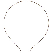 заготовка для ободка на волосы [b= 4,5 мм  d= 120 мм] (черный)